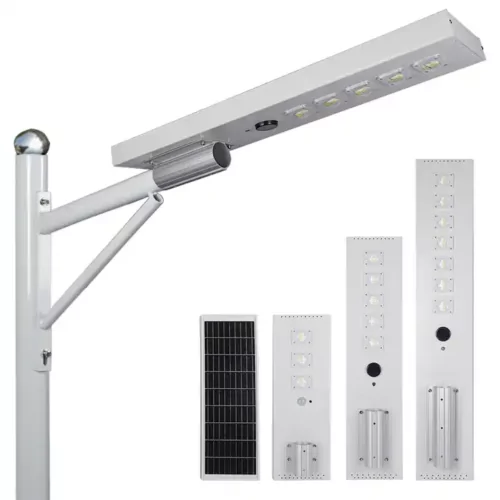 Government Road Municipal Automatic Motion Sensor Lifepo4 Battery All In One Solar Street Light High Lumen