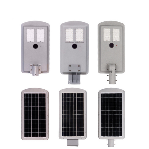 smart motion sensor outdoor 25w 30w integrated power energy solar led street lamp