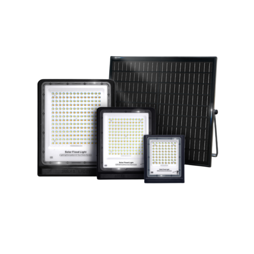 Three Color Dimming Boutique Aluminum Solar Floodlight