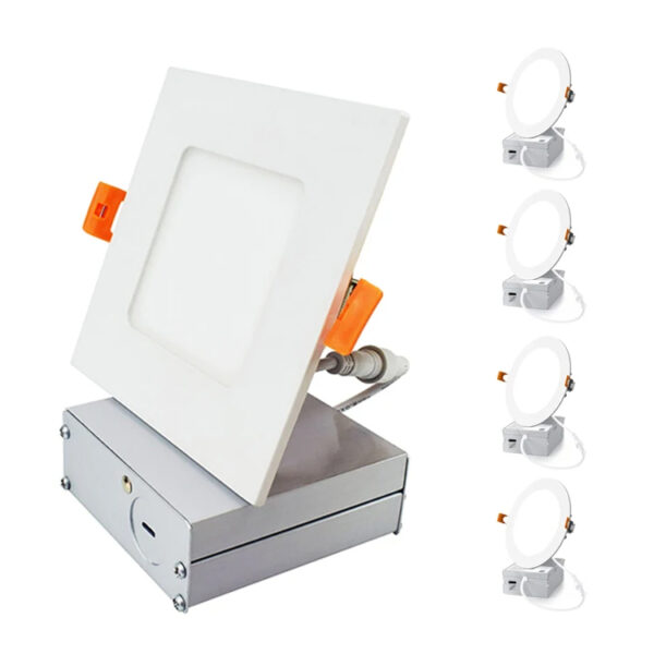 Dimmable 3CCT 5CCT Square Round Ultra-Thin Led