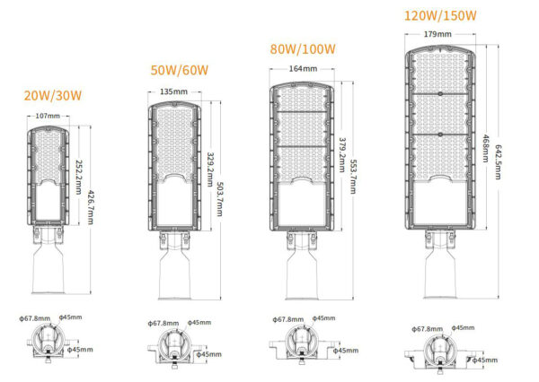 China Top Manufacturer SLA101 Street Light Engineering street lights